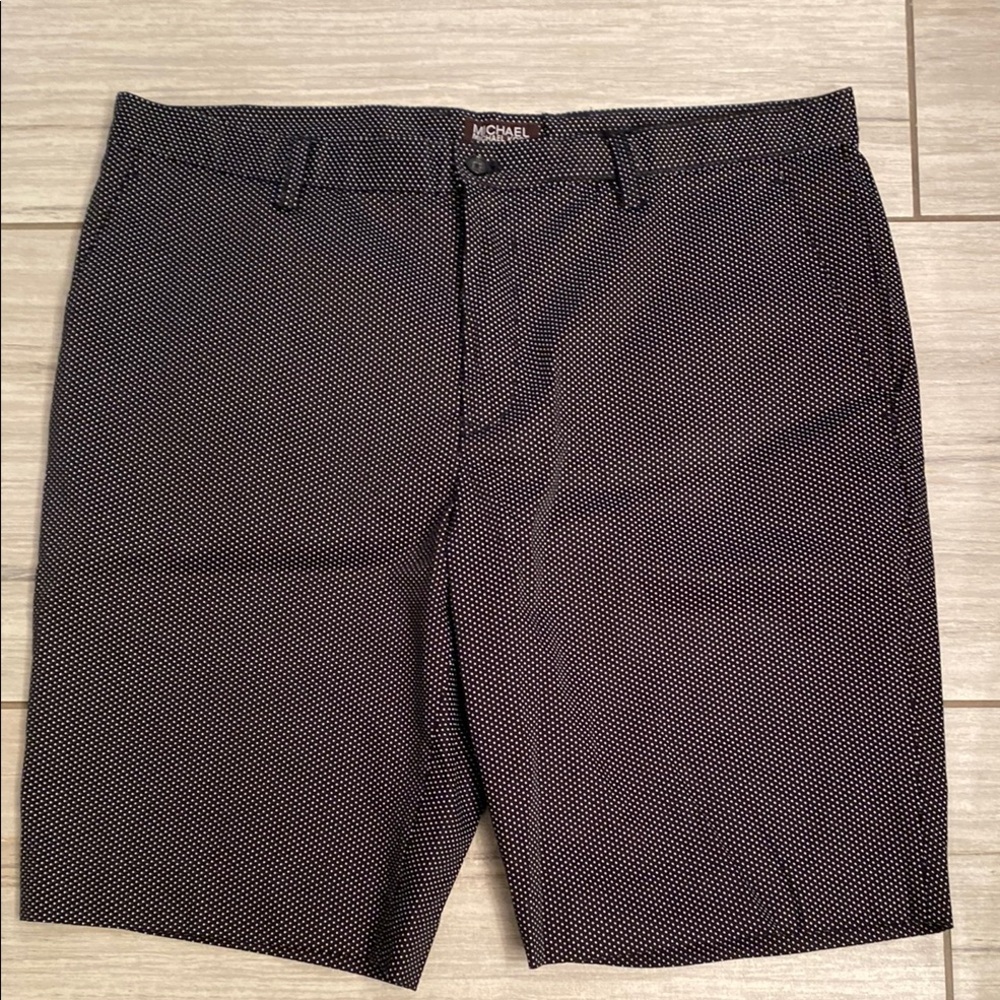 NWOT vintage Michael Kors Black Patterned Men's Shorts size 34